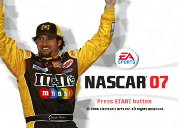 NASCAR 07 screen shot title